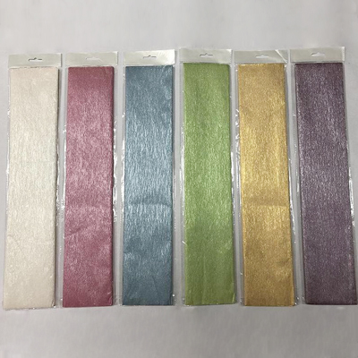 Pearlized Crepe Paper