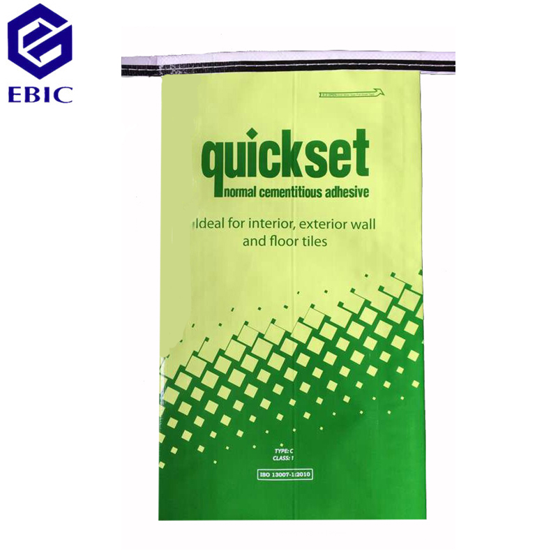 Coated woven bag with E-Z Open tape